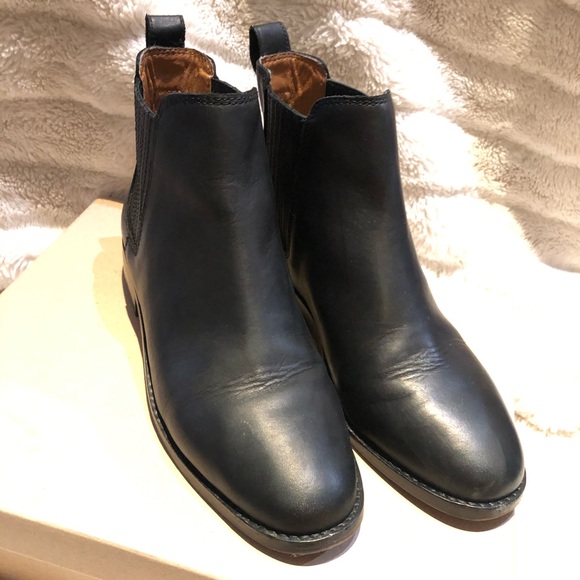 Madewell Ainsley Chelsea Boot 6 Black 